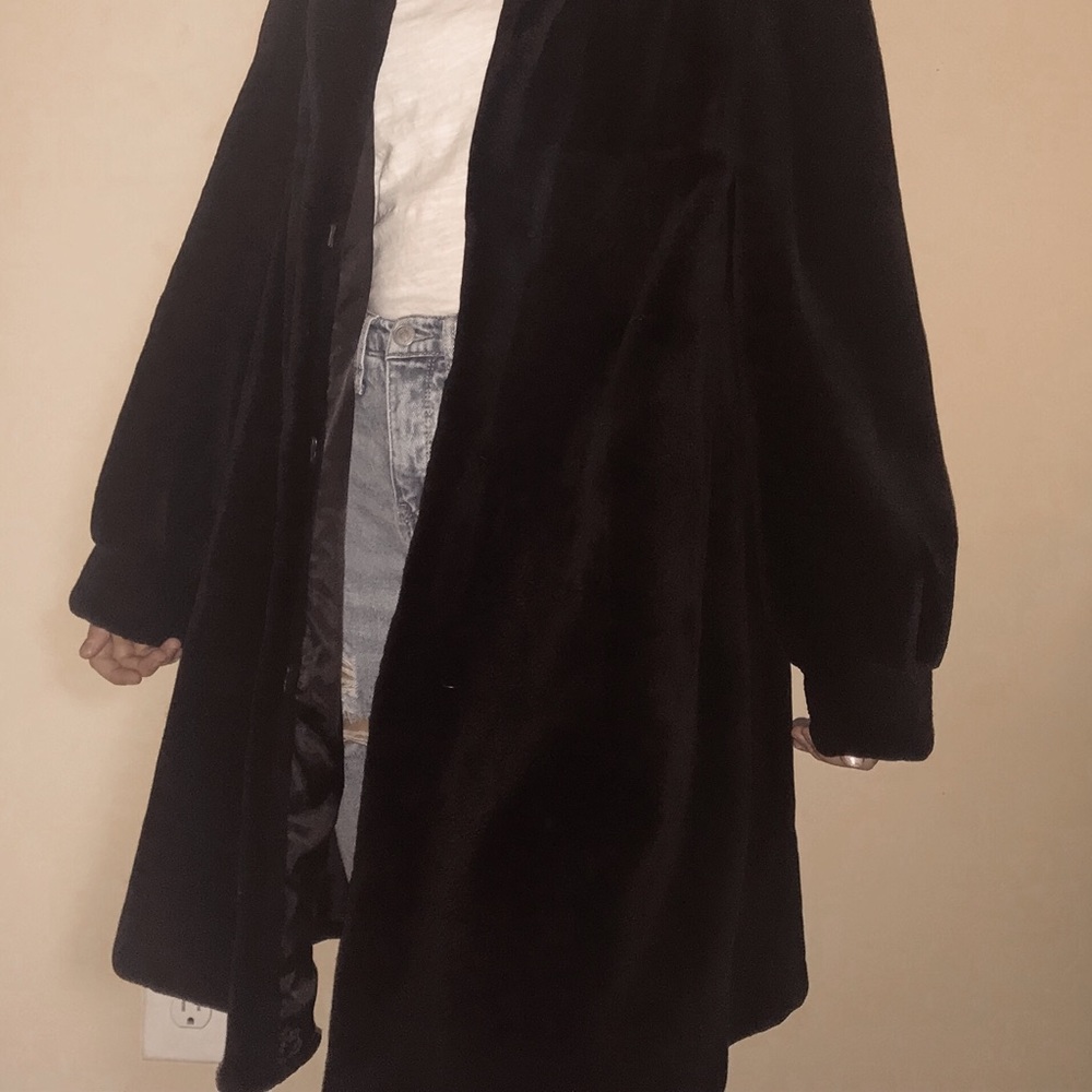 Real mink Henig fur coat - Picture 5 of 6